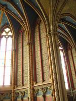 Orleans - Cathedrale Sainte Croix - Mur peint (2)